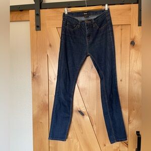BDG Urban Outfitters Dark Blue Straight-Leg Jeans